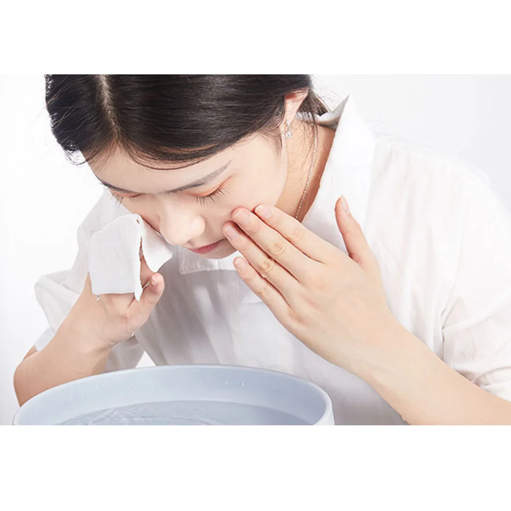 

1Pack Disposable Cotton Facial Towels Natural Pure Cotton Fiber Soft Makeup Remover Wet Dry Face for Skincare