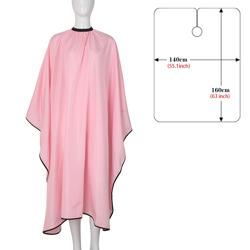 Yajukai المهنية صالون النايلون الرأس لتصفيف الشعر الأبيض 140*160 كبير قص الشعر صالون الرأس مع فرشاة منفضة الرقبة مشط #4