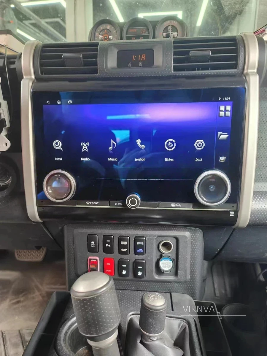 

Мультимедийный проигрыватель для Toyota FJ Cruiser J15 2007-2020, Carplay, Android Auto, навигация, Bluetooth, 4G, Wi-Fi