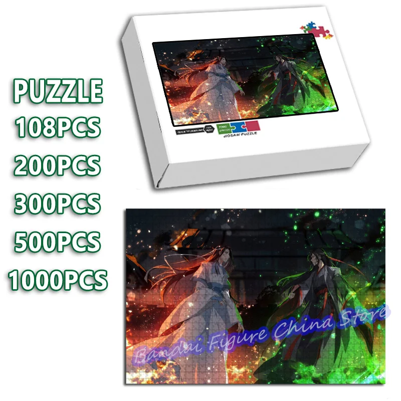

Hulk and His Friends Cartoon Puzzle 108/200/300/500/1000 Pieces Disney Superhero Anime Print Puzzle Educational Toys Gifts