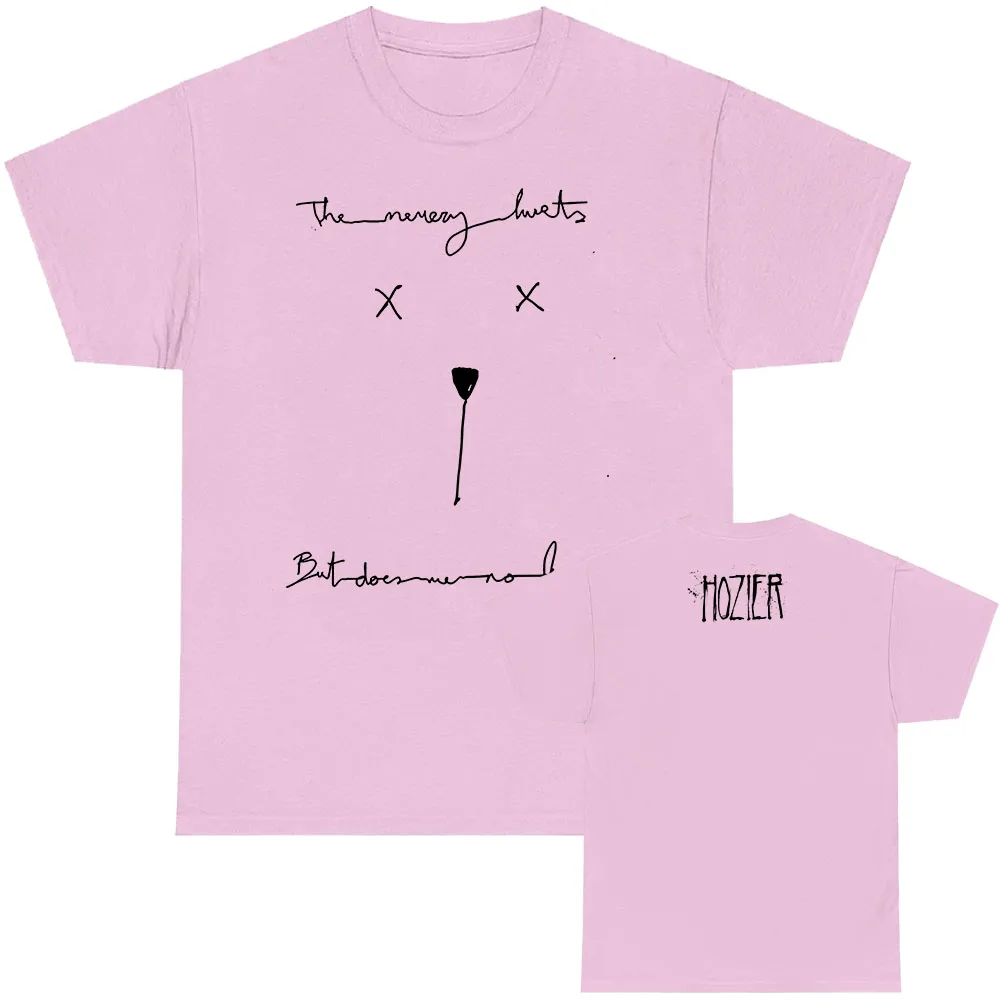 تي شيرت Unreal Unearth Unending Tee Hozier Singer تي شيرت مطبوع عليه رسومات قطنية صيفية بأكمام قصيرة تي شيرت للجنسين ملابس الشارع الشهير