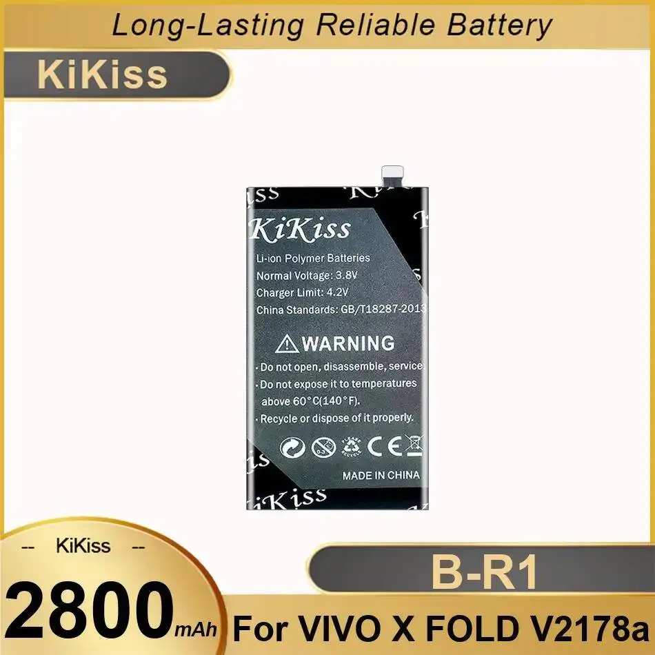 

High-Efficiency 2800Mah High Performance Mobile Phone Battery B-R1 For Vivo X Fold V2178a