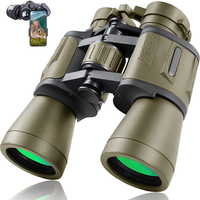 20x50 Military Binoculars for Adults with Smartphone Adapter With BAK4 Prism FMC Lens Telescope Tactical Binoculars for Hiking