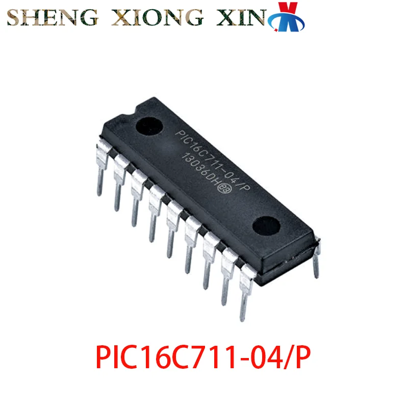 1pcs 100% NEW PIC16C711-04/P DIP-18 Microcontroller unit PIC16C711 C711-04 Integrated Circuit