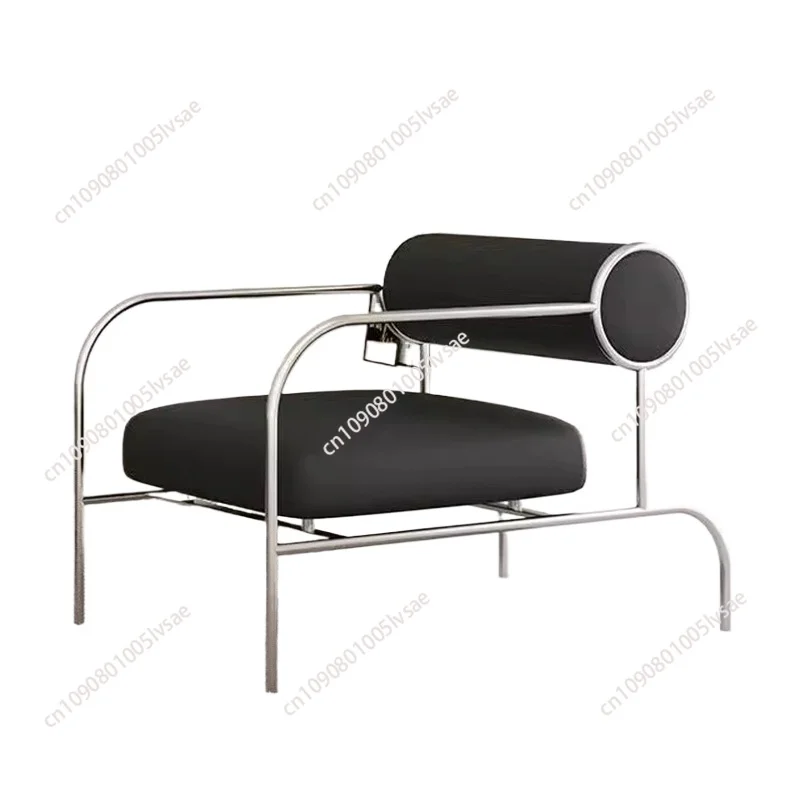 

Nordic Lounge Gaming Living Room Chairs Arm Sofa PU Leather Modern Lazy Chair Designer Unique Fauteuil Salon Home Furniture