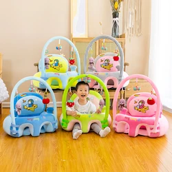 Cartoon Infant Learning Sit Sofa Skin Plush Support Feeding Chair Without Cotton Chair Feeding Seat Skin for Toddler Nest