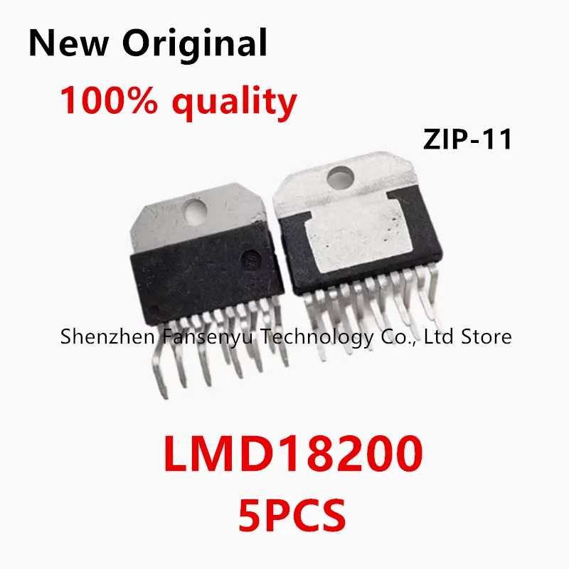 

5PCS New and Original LMD18200 ZIP-11 LMD18200T