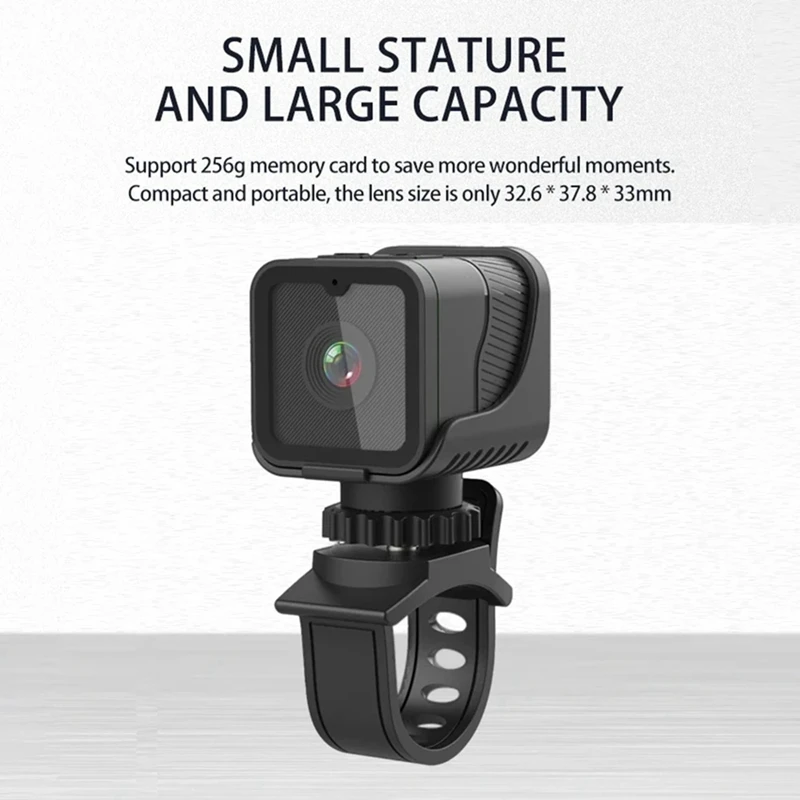 Sports Camera 1080P HD Wifi Camera Mini Waterproof Camera With Hotspot Portable Motorcycle Bicycle Driving Recorder Motion DV