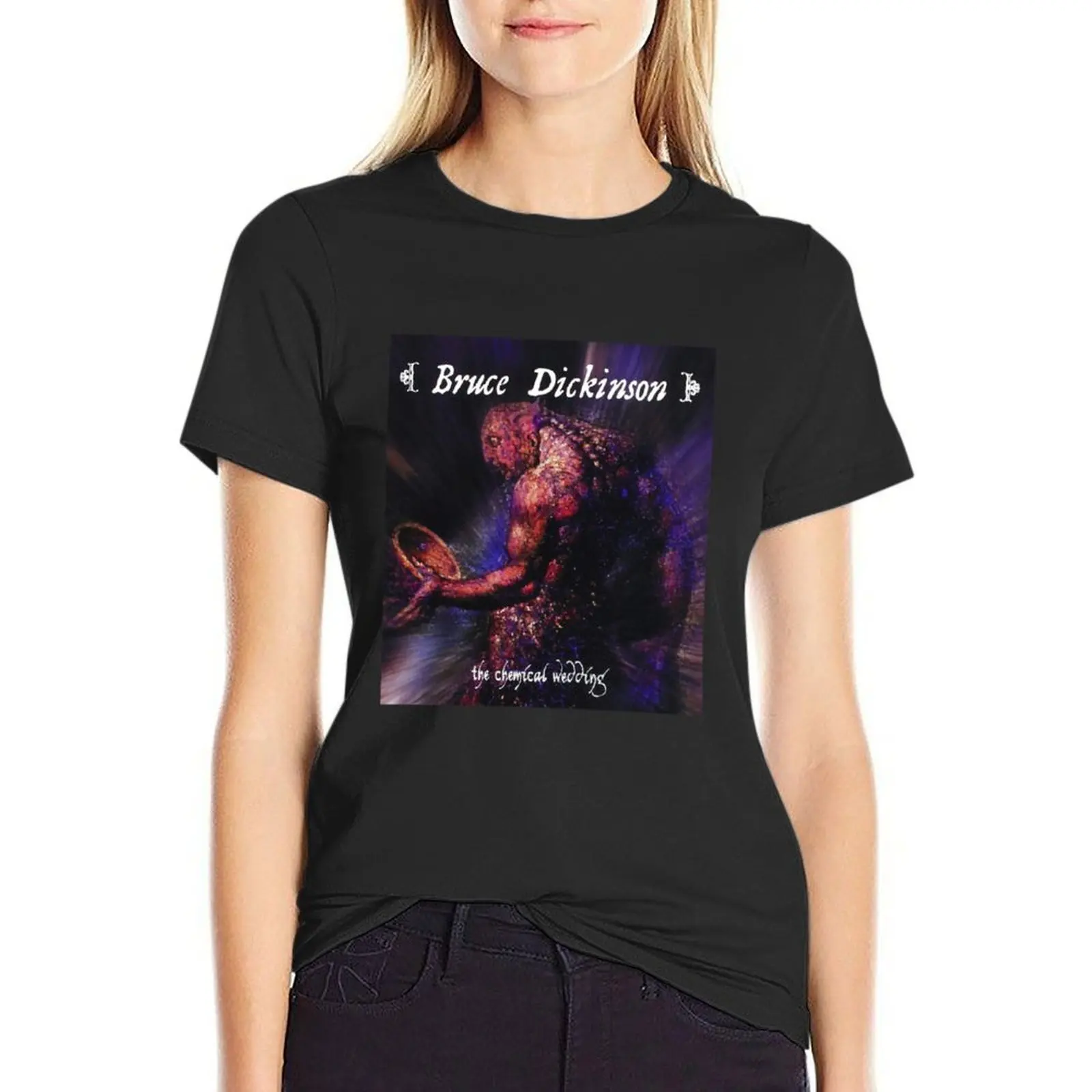 popular bruce dickinson T-Shirt quick drying plus sizes Aesthetic clothing womans clothing