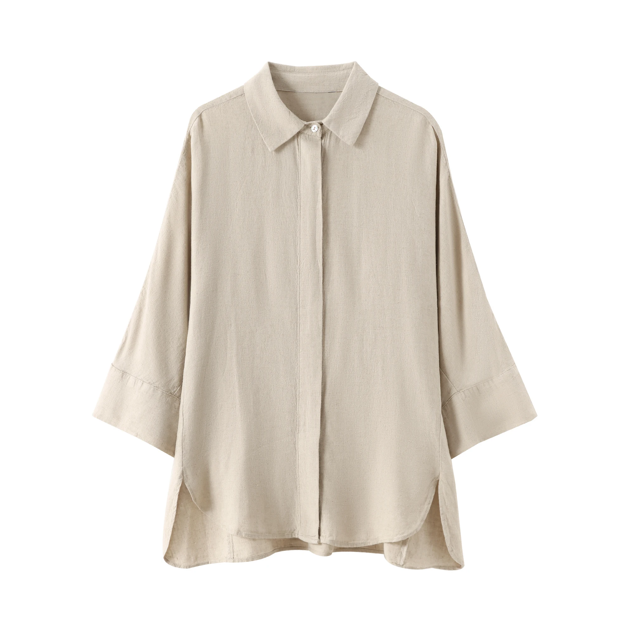 HH Vrouwen Casual Effen Blouse Broek Sets Losse Lange Mouw Revers Shirts Elastische Taille Wijde Pijpen Broek Kantoor Dame Pak