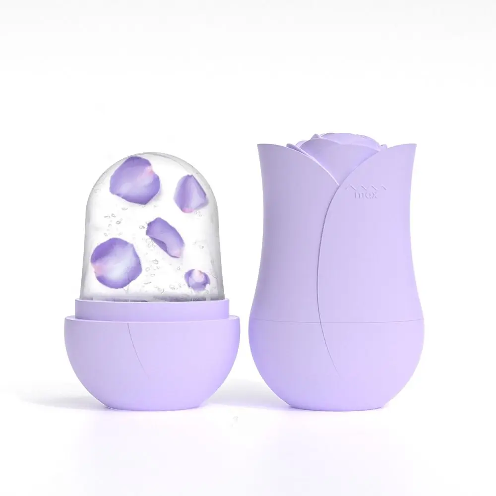 New Silicone Facial Ice Cube Reduce Acne Shrink Pores Face Massager Contouring Skin Care Ice Roller Beauty Tool