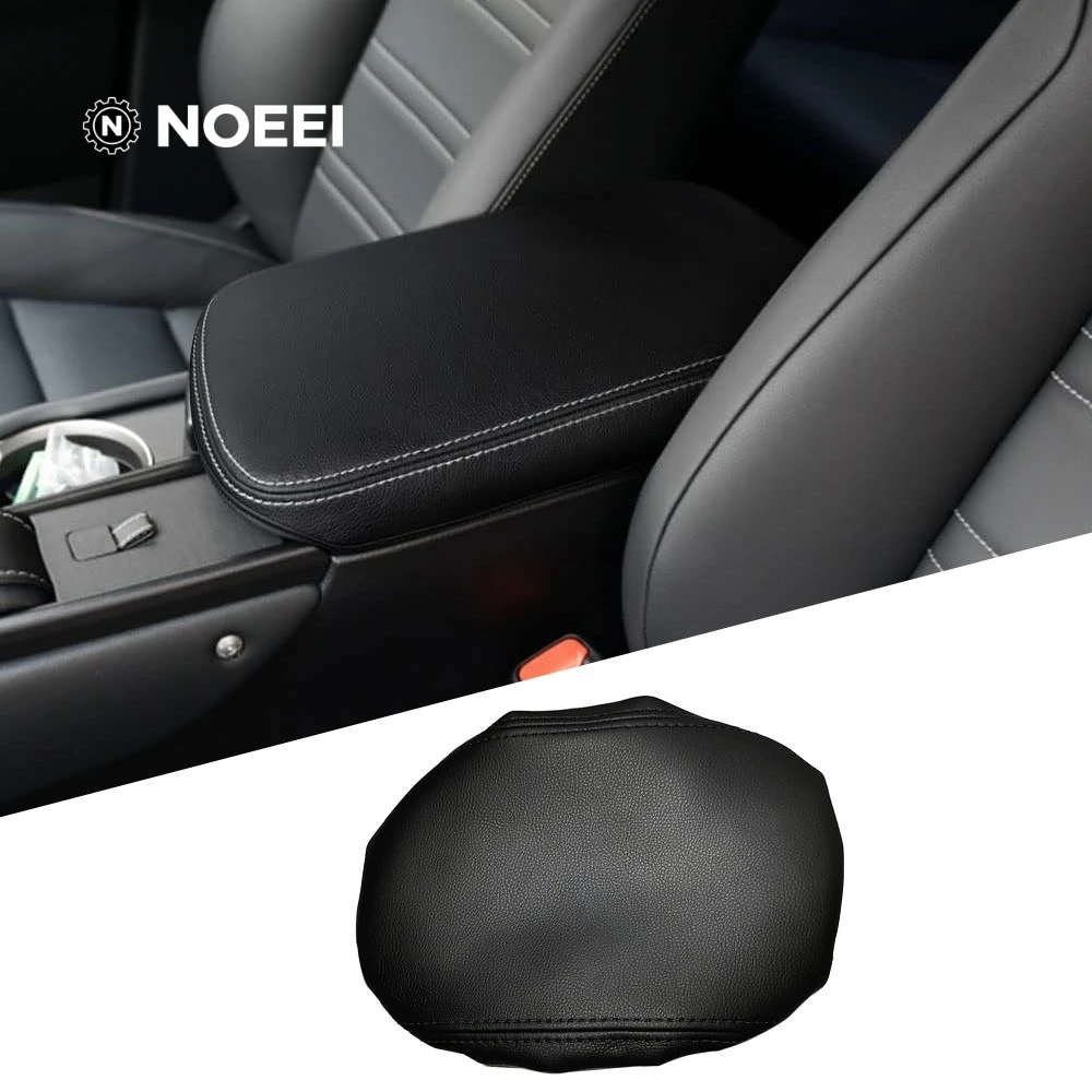 NOEEI for Lexus NX200t NX300 NX300h 2015-2021 Center Console Armrest Lid Cover Black