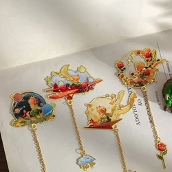 Beautiful Metal Bookmark Star River Bookmarks Creative Aesthetic Stationery Student Reading Accessories Book Lover Gifts