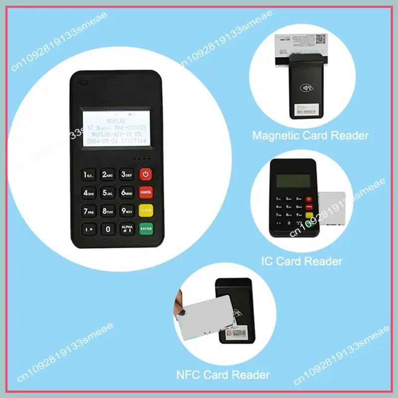 N94R BT Mpos Chip Card Reader With USB Type-C For MSR MSR/IC Contact/RFID Machine M6 PLUS