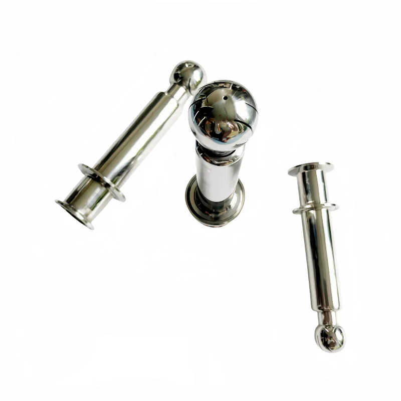 

Вращающийся шарик-распылитель CIP из нержавеющей стали 316, тройной зажим 1,5 дюйма для тройного зажима 1,5 дюйма, 2 дюйма, 2,5 дюйма, 3 дюйма, шарик для чистки резервуара для дистилляции