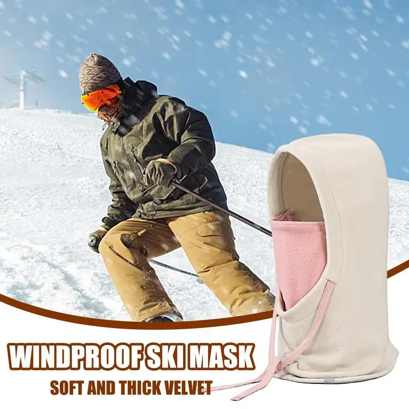 Ski Face Cover Breathable Motorcycle Face Cover Full Face Cover Stylish Warm Ski Face Cover Thermal Face Cover For Winter Cold