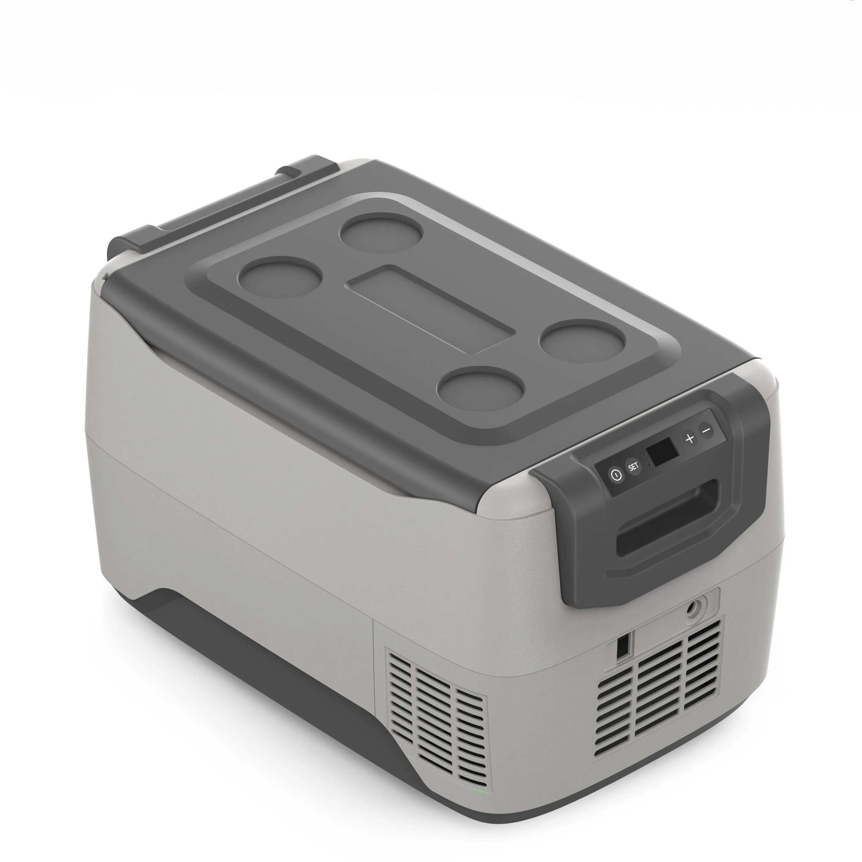 Compressor Cooling Mini DC Fridge mini car refrigerator  freezer for Car For Outdoor Self-driving or Home