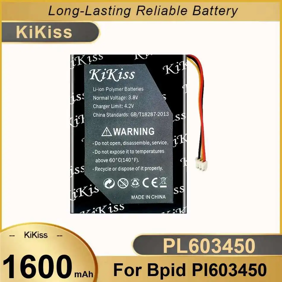 

1600 мАч для Bpid PL603450 Аккумулятор долговечный