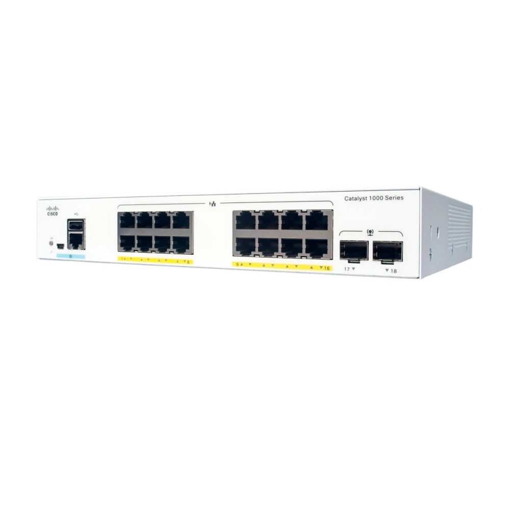 

Brand New C1000-24P-4G-L Network Switch 24 Gigabit Ethernet PoE+ Ports Internet SFP Switch
