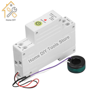 TUYA WIFI Smart Circuit Breaker Power Metering Energy Meter KWh 1P 63A Smart Life Remote Switch Timer Voltage Current Protect