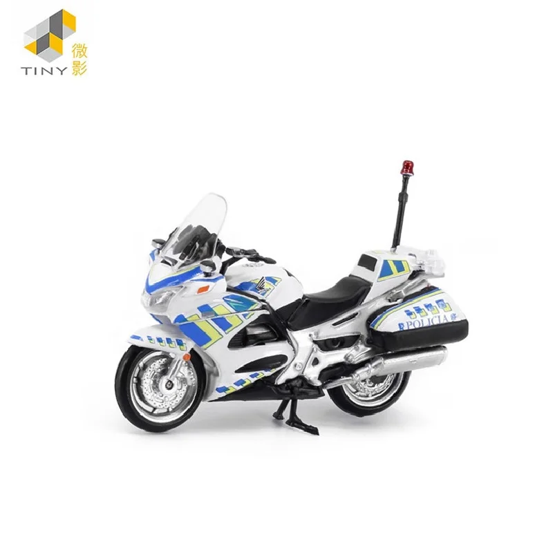 Tiny 1:43 St1300P Macau Police NO.15 Alloy Simulation Model Motorcycle