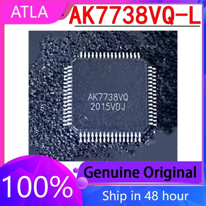 

1PCS New AK7738VQ-L Package LQFP64 DSP Stereo Codec Chip