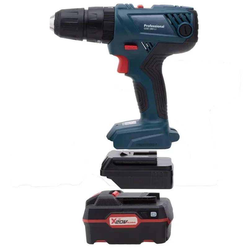 Adattatore per utensili agli ioni di litio Ryobi/Bosch/Hitachi 18V convertito in Lidl Parkside X20V Adattatore batteria agli ioni di litio accessori