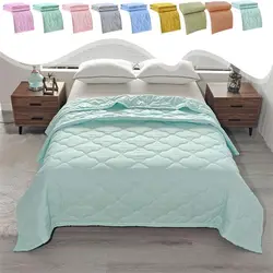 New Double Sided Cooling Blanket Cold Effect Skin-Friendly Conditioning Quilt Spring Summer Breathable Cooler Quilt