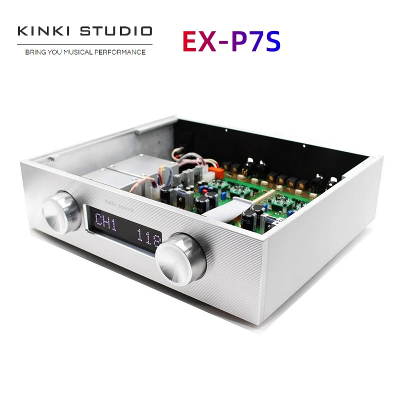 KINKI STUDIO EX-P7S Pre-amplifier quality High sound quality amplifier  ,Frequency response: 0-150khz