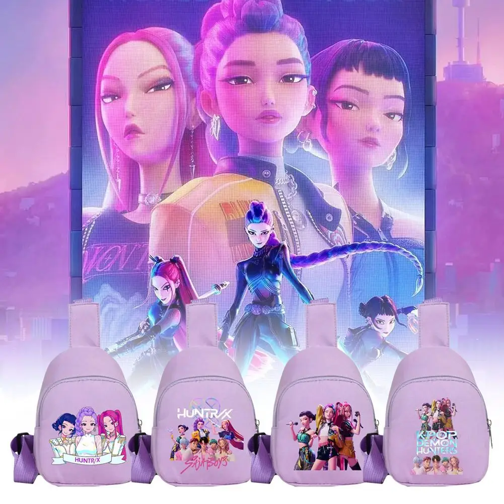 Borsa a tracolla per bambini Borsa a tracolla Anime Cartoon Kpop Borse a tracolla Borsa a tracolla Donna Uomo Borse da viaggio
