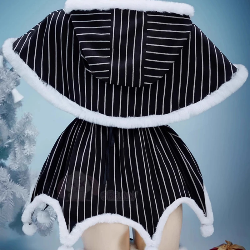 Christmas Women's Clothing Gothic Dark Design Sweet Cool Hot Girl Sexy 2025 Autumn Winter New Plush Sling Dress Cape Sets Ladies