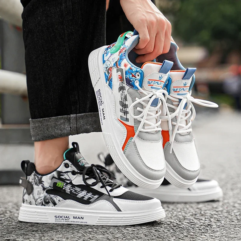 

Fashion Breathable Platform Running Shoes Mesh Sport Light Unisex Male Casual Vulcanize Man Shoes 2025 Men’s Shoes Sneakers