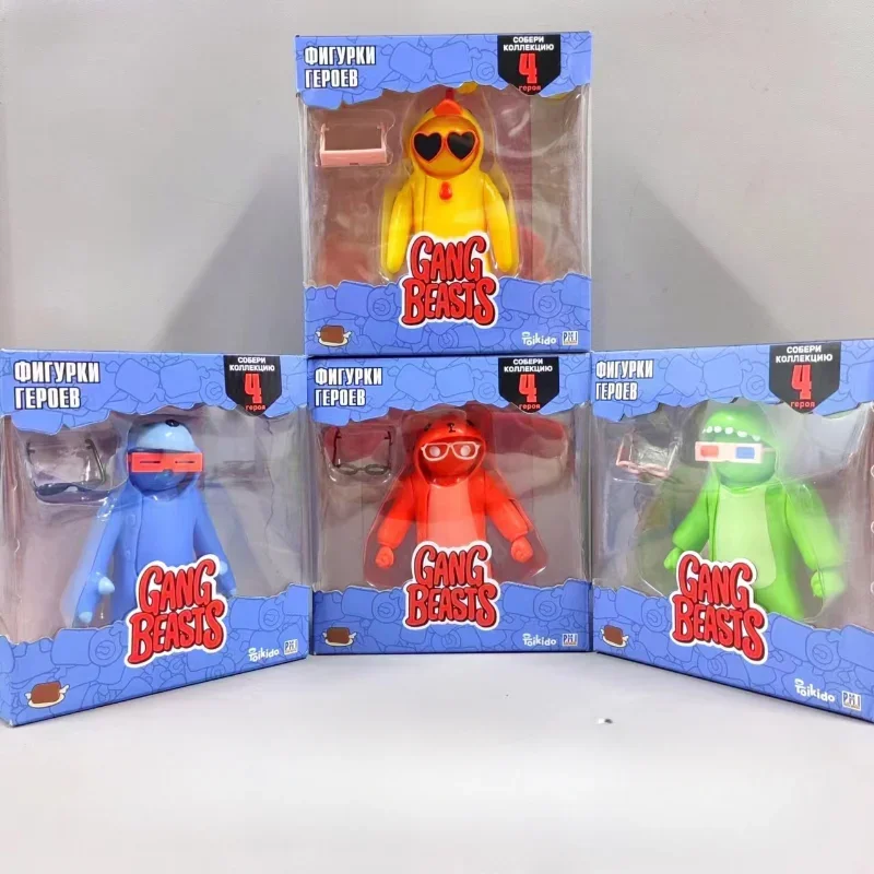 Gang Beasts with Accessories  Cute  Action Figure Toy