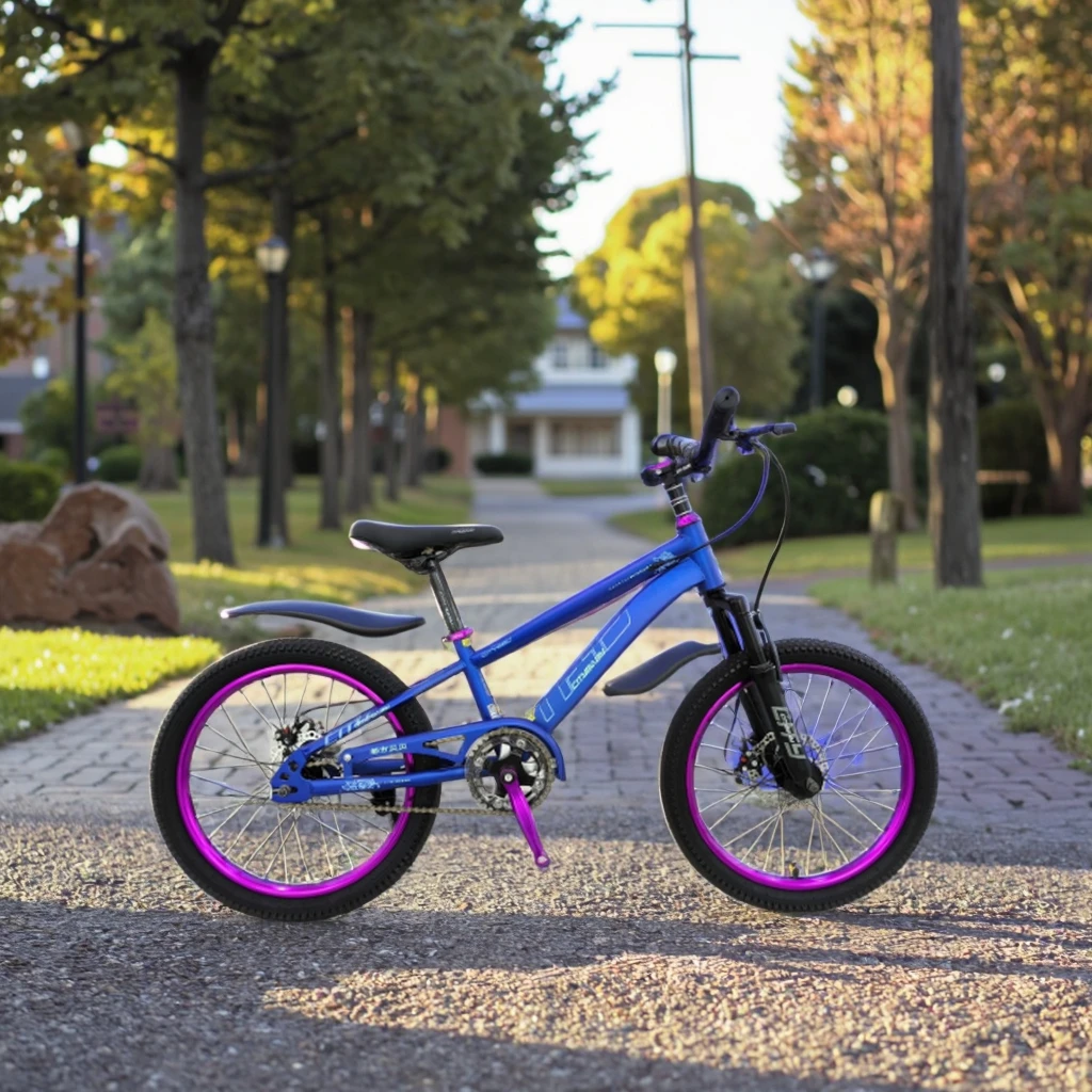 

High Quality 18/20/22 Inch Kids' Bicycle for 8-15 Year Old Cyclists Single Speed Gears with Aluminum Fork Ordinary Pedal