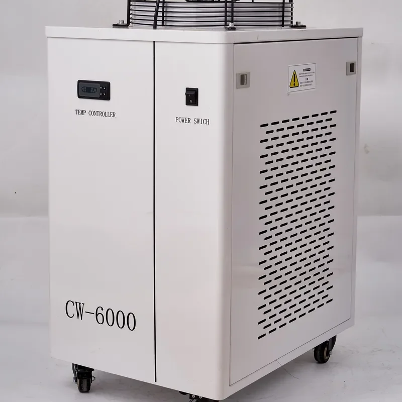 CW-6000 Industrial Water Chiller 220V CNC Spindle Chiller with Low Temperature Recirculating Feature