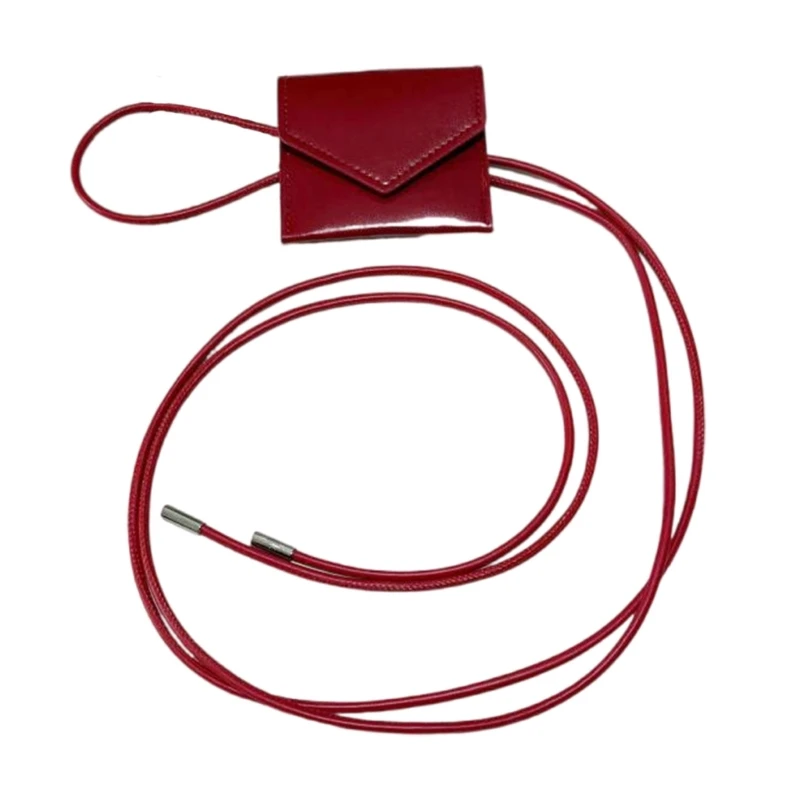 367C Fashion Waist Bag Adjustable Rope Belt Water Resistant Waist Pack Lady Accessory