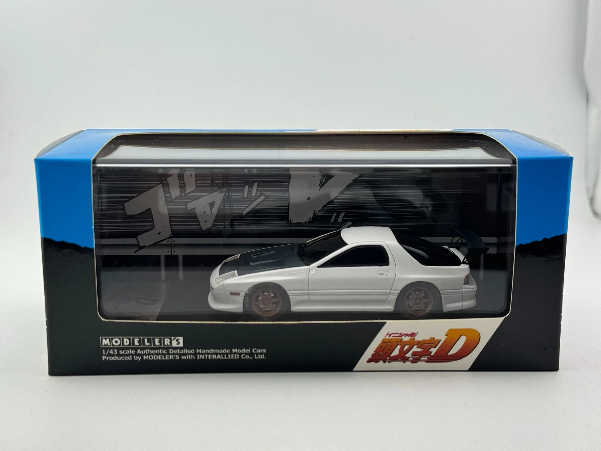 

Flaws Diecast Initial D 1/43 Scale Takahashi Ryosuke Mazda FC3S Car Model