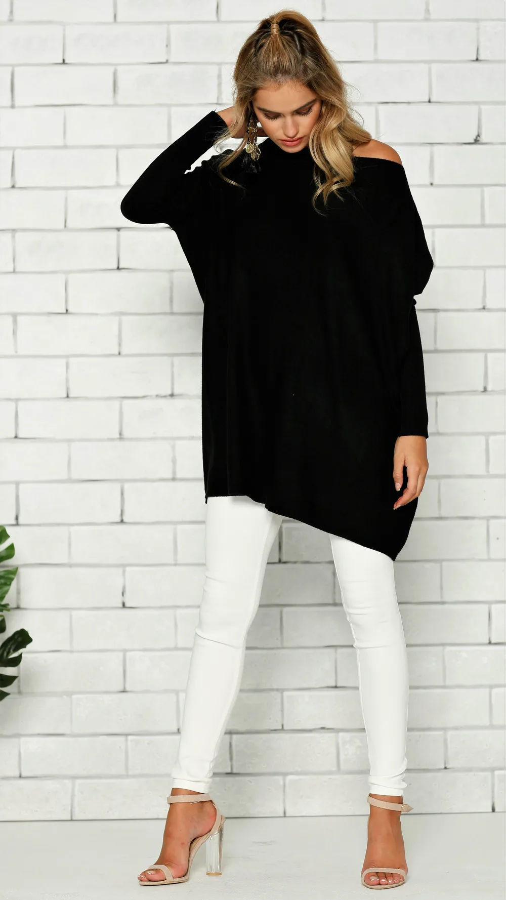 تي شيرت نسائي منفوش لخريف وشتاء 2025 في أوروبا وأمريكا #6