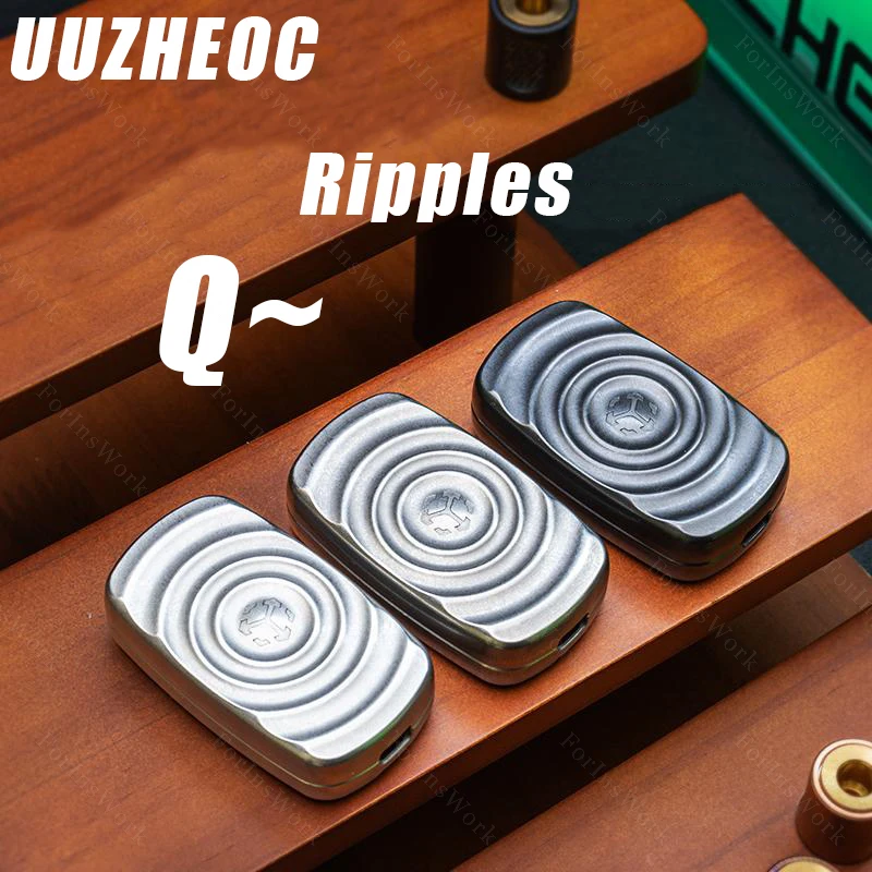 Magnetic Titanium Fidget Spinner Slider Toy