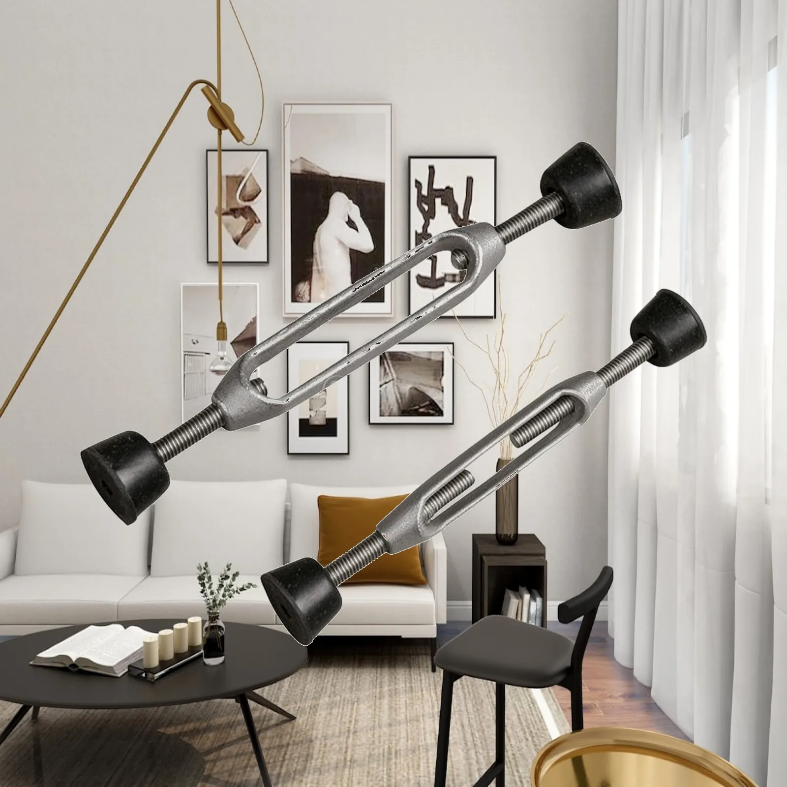 Adjustable Flower-Arranging Stem Holder | Aluminum Alloy, stalk Stabilizer, for Vases