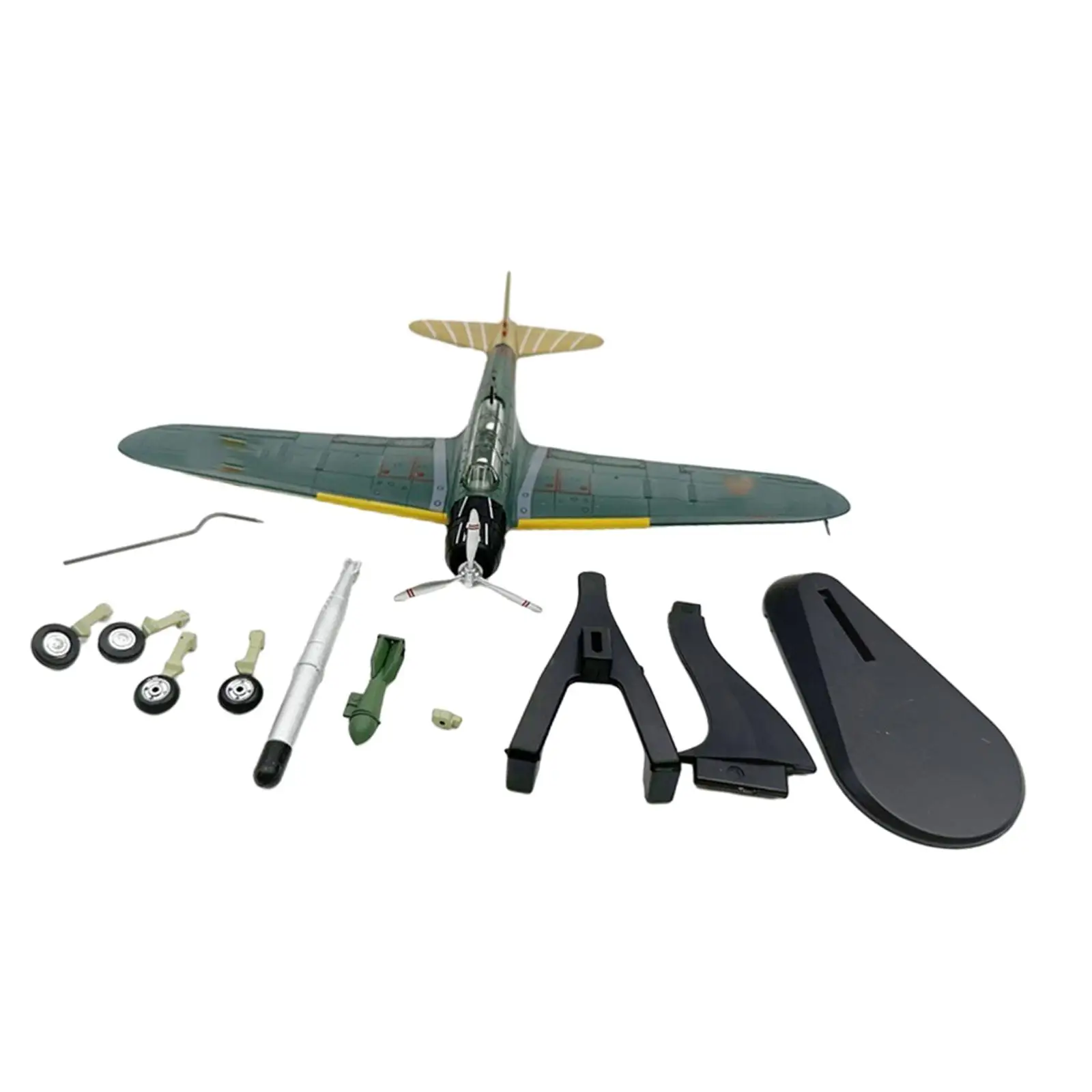 1:72 Scale Diecast Model Planes Fighter Jet Model for Cafes Bookshelf Office