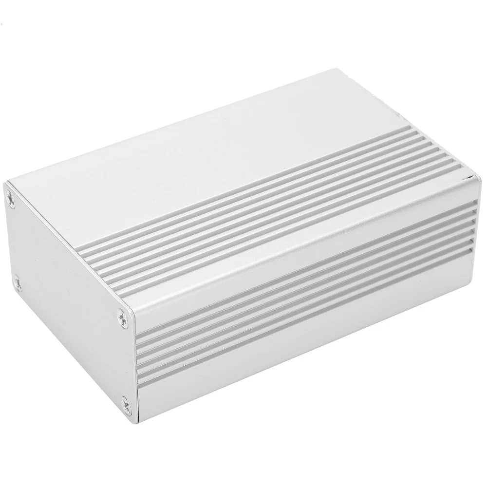 Aluminum Alloy Project Box 100x65x35mm Extruded Industrial Structure Electronic Enclosure Case Sliding Extrusion