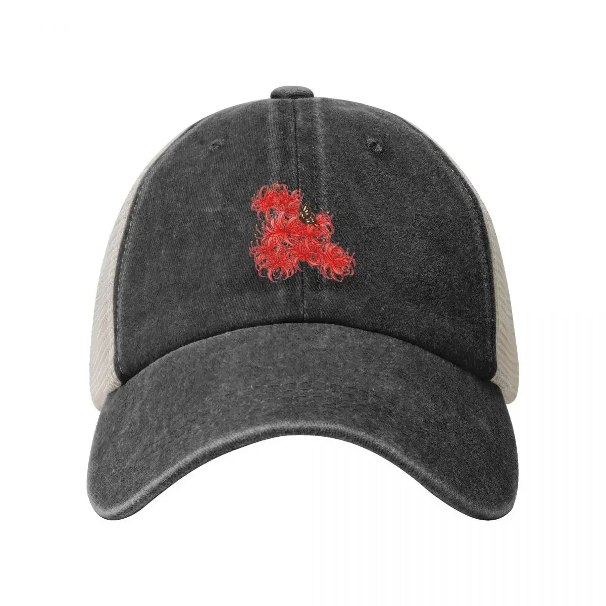 Red Spider Lily Baseball Cap New In Hat Hat Baseball Cap hard hat sun Girl'S Hats Men's