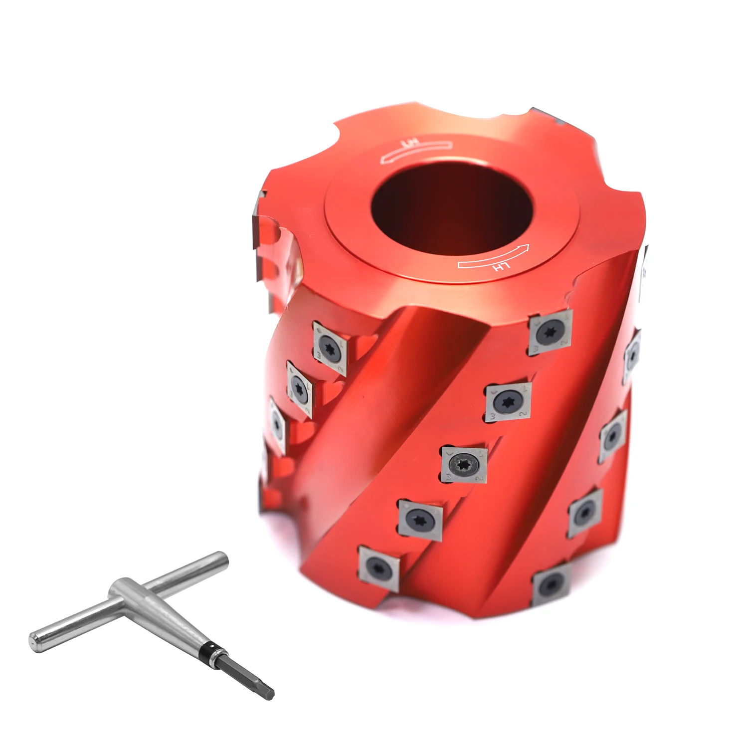 

D90mm D100mm световая режущая спиральная режущая головка спиральная режущая головка для деревообработки строгальный станок