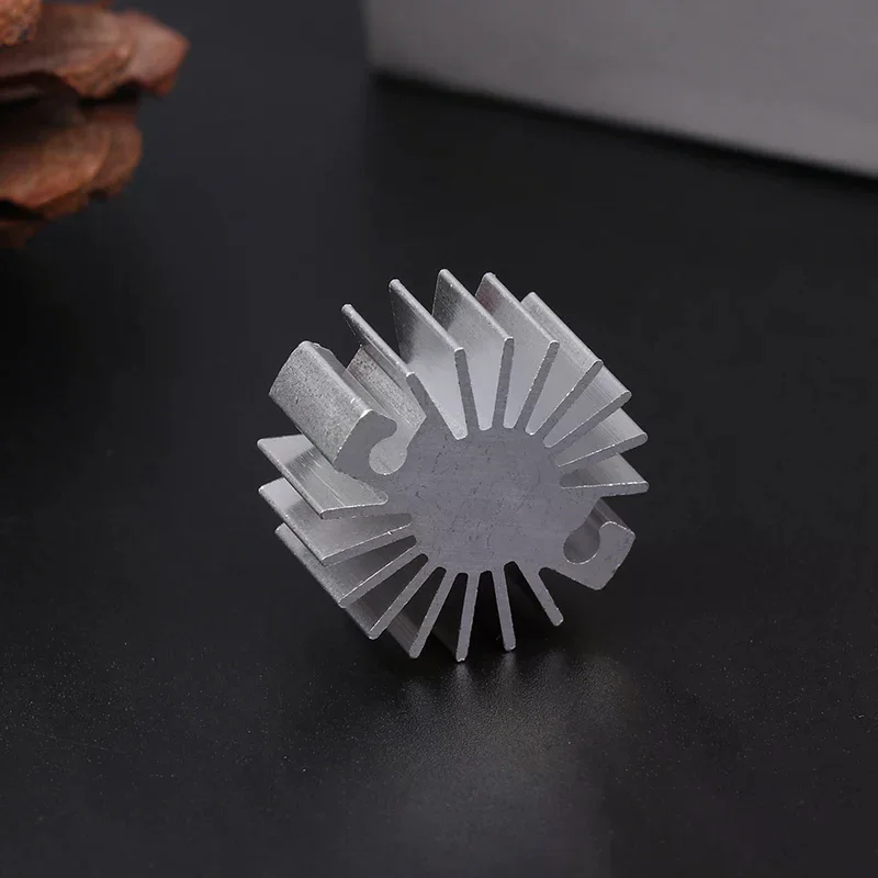 【NEW】23mmX10mm LED Or Single Chip Heatsink Radiator Aluminum 1W Heat Sink Radiator For Household Lamp Radiator Replaceable