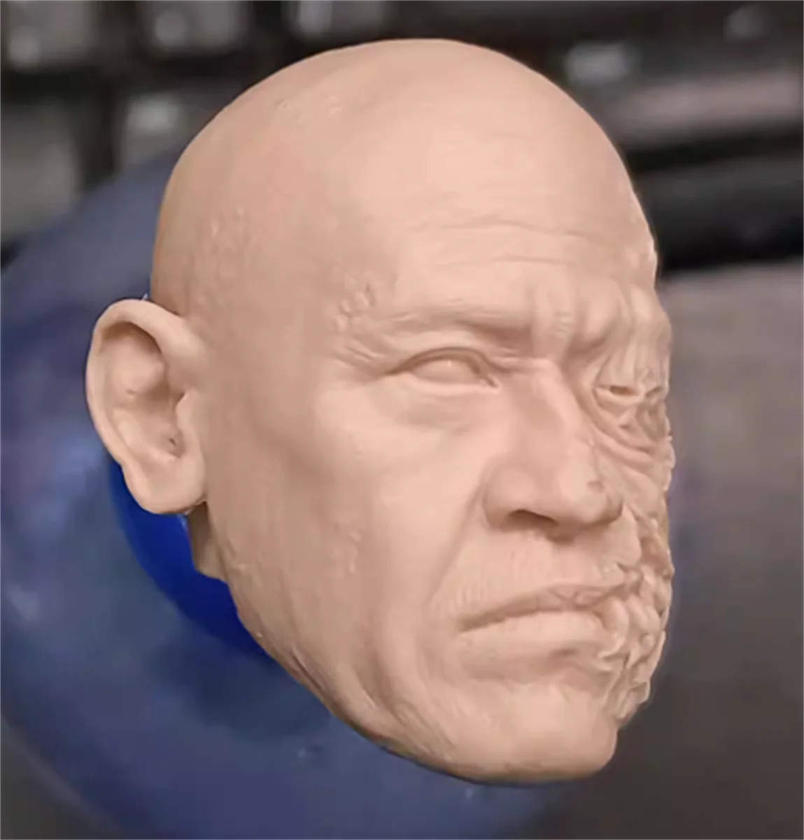 1/6 ريتشارد إنج زومبي رئيس النحت الممثل تخصيص اللعب غير مصبوغ 1/6 اللعب نموذج صالح 12 "عمل الشكل جمع #3