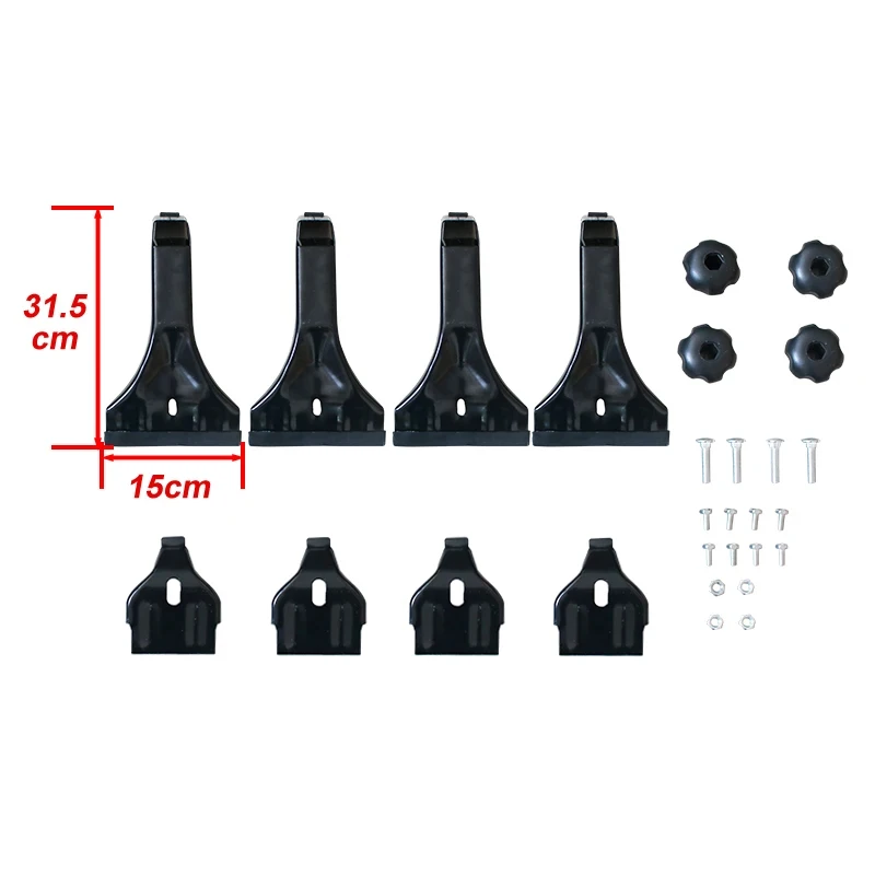 120CM 135CM Universal Roof Luggage Rack Kit – No Roof Rail Required