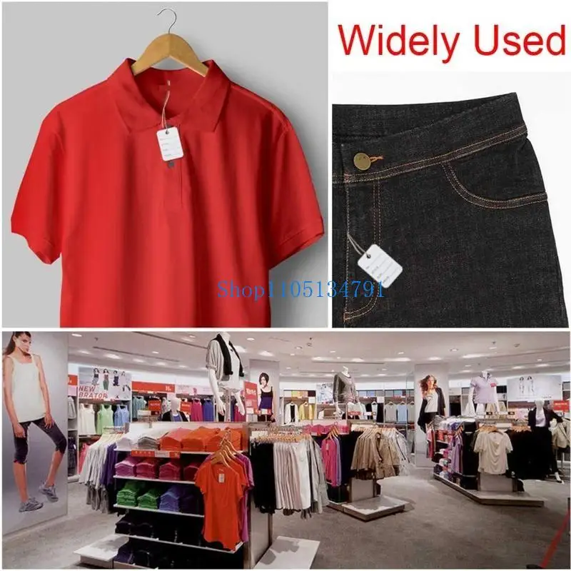 

98 км 1000 шт. ценники из крафт-бумаги, маркирующие бирки для товаров, ценники для одежды, бирки для продажи, подарок, дисплей