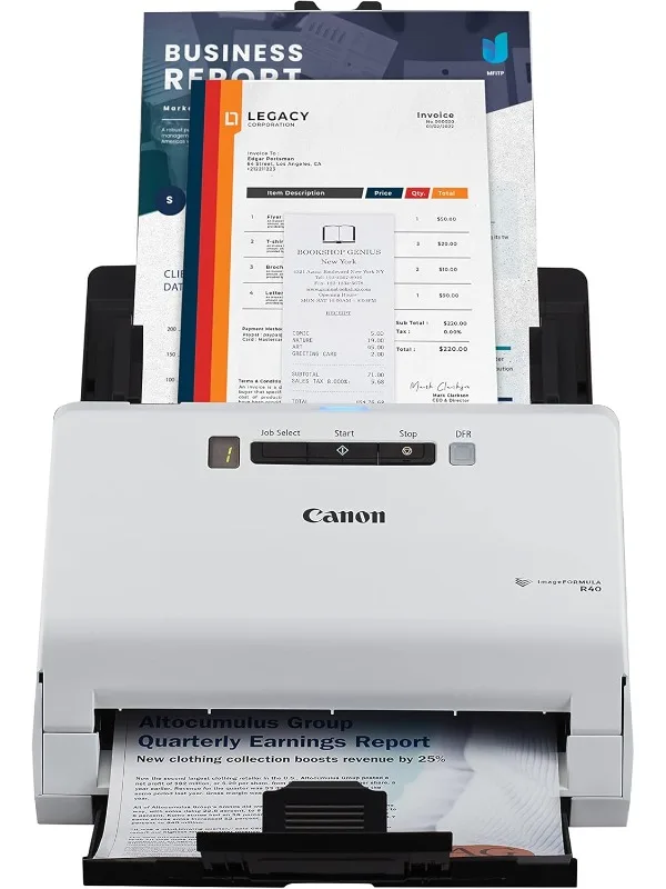 Document Scanner Receipt Edition for PC and Mac scans and extracts data to, color duplex scanning