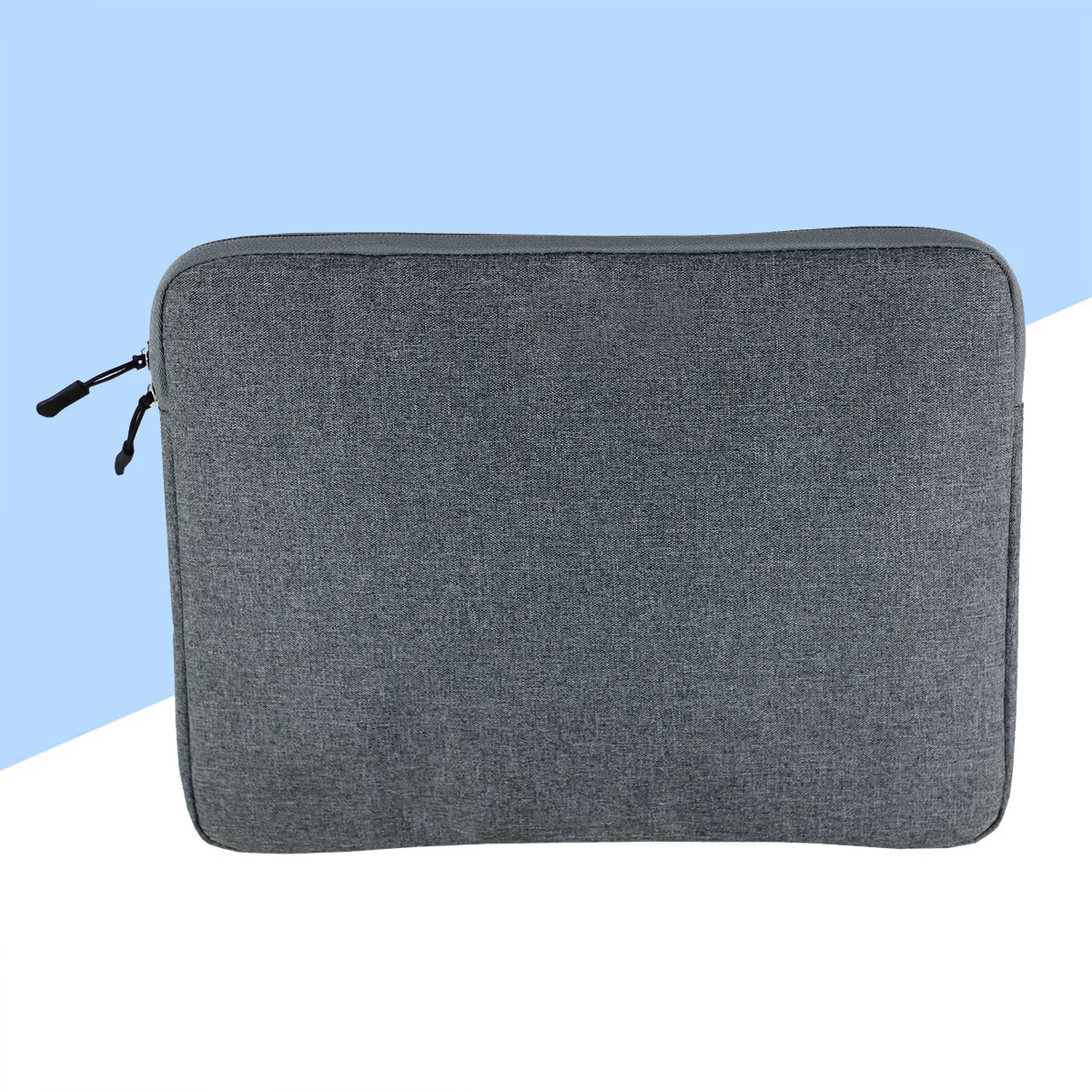 

1Pcs Waterproof Laptop Bag Shockproof Oxford Cloth Notebook Pouch Simple Handheld Storage Case for Travel Outdoor Grey 13 Inch